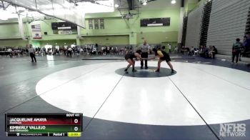 190 lbs Semifinal - Jacqueline Amaya, FRANKLIN vs Kimberly Vallejo, SAN FERNANDO