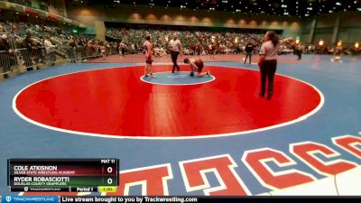 158-164 lbs Round 3 - Ryder Robasciotti, Douglas County Grapplers vs Cole Atkisnon, Silver State Wrestling Academy