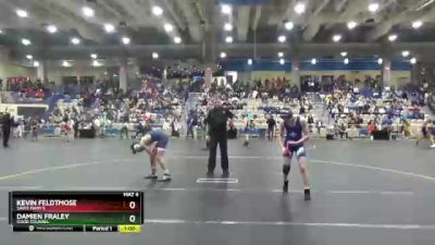 120 lbs Cons. Round 1 - Damien Fraley, Good Counsel vs Kevin Feldtmose, Saint Mary`s