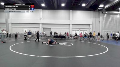 138 lbs Cons. Round 6 - Gavin Samons, FL vs Kase Hopper, FL