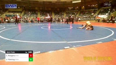 76 lbs Semifinal - Cameron Rodgers, Minnesota Elite vs Joseph Fleming, Mat Assassins