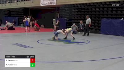 70 lbs Semifinal - Silas Bennett, Gillett, PA vs Avery Haber, Chestertown, MD