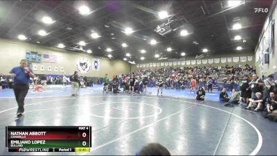 126 lbs Cons. Round 4 - Emiliano Lopez, Bullard vs Nathan Abbott, Camarillo