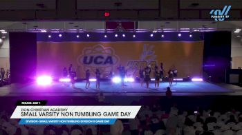 Zion Christian Academy - Small Varsity Non Tumbling Game Day [2024 Small Varsity Non Tumbling Division II Game Day Day 1] 2024 UCA Tennessee Extreme Regional