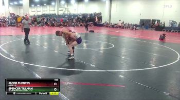 132 lbs Round 5 (10 Team) - Spencer Tillman, Team Montana Laurel vs Jacob Fuentes, AAWA