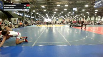 138 lbs Rr Rnd 3 - Isaiah McDaniel, MetroWest United Black vs Taylor Finley, Patton Trained Blue