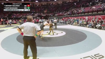 285 lbs Champ. Rd Of 16 - Anthony Galloway, John Adams vs Cliff Nicholson, Medina