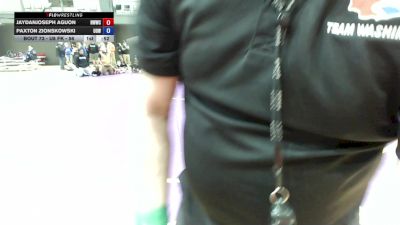 U8 FK - 56 lbs Cons. Round 3 - Paxton Zionskowski, UP Outlaw WC vs JaydanJoseph Aguon, NWWC