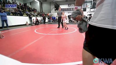 62-67 lbs Rr Rnd 2 - Averie Orth, Sperry Wrestling Club vs Justice Rich, Skiatook Youth Wrestling