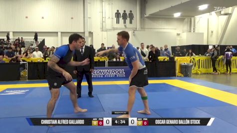 Oscar Genaro Ballón Stock vs Christian Alfred Gallardo 2025 World IBJJF Jiu-Jitsu No-Gi Championship
