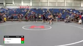 148 lbs Quarterfinal - Cody Tavoso, Hinsdale vs Nolan Allen, Team El1ite