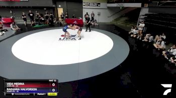 135 lbs Round 2 (16 Team) - Vida Medina, SJWA-FR vs Raeanna Halvorson, NAWA-FR