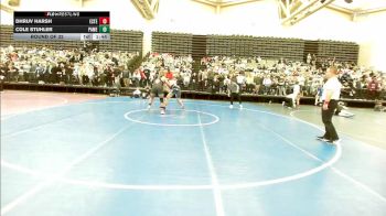197-H lbs Round Of 32 - Dhruv Harsh, Estebuilt WC vs Cole Stuhler, Patchogue-Medford