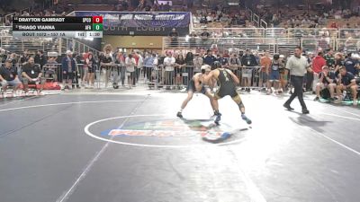 157 1A Champ. Round 1 - Drayton Gamradt, Space Coast vs THIAGO VIANNA, Admiral Farragut Academy