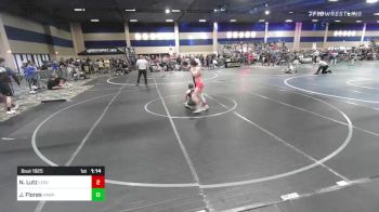 109 lbs Round Of 16 - Noelani Lutz, Legends Of Gold vs Jennifer Flores, Hawkeye/Speakeasy WC