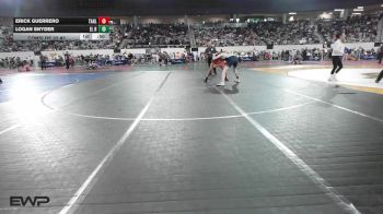 160 lbs Consi Of 32 #2 - Erick Guerrero, Tahlequah vs Logan Snyder, El Reno