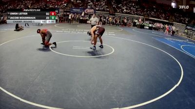 D 3 175 lbs Champ. Round 1 - Owen Letter, De La Salle vs Jacobi Boudreaux, John Curtis Christian