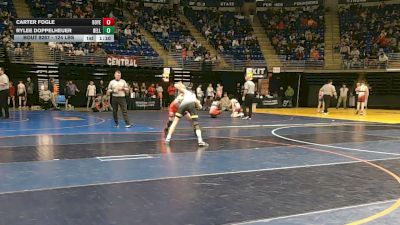 124 lbs Round Of 16 - Carter Fogle, Boyertown vs Rylee Doppelheuer, Belle Vernon