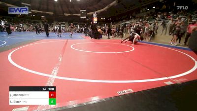 160 lbs Quarterfinal - Jarius Johnson, Pitbull Wrestling Academy vs Luke Black, HURRICANE WRESTLING ACADEMY