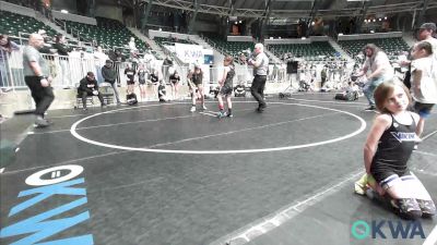 85 lbs Rr Rnd 2 - Katelee Cole, SE Girls vs Paisley Jones, SW Girls