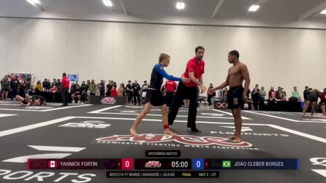 João Cleber Borges vs Yannick Fortin 2024 ADCC Niagara Open