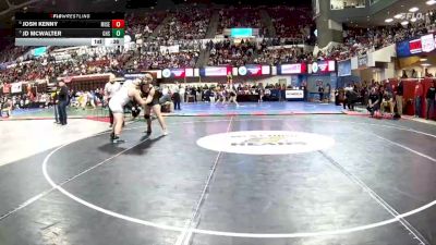 AA - 285 lbs Cons. Semi - JD McWalter, Gallatin (Bozeman) vs Josh Kenny, Missoula Sentinel