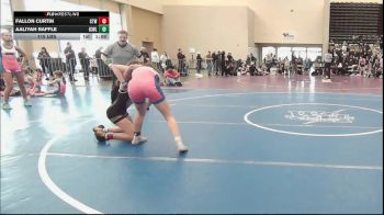 115 lbs Rr Rnd 3 - Fallon Curtin, Cordoba Trained (Tidal Force Girls) vs Aaliyah Raffle, ICWL Lady Bruisers