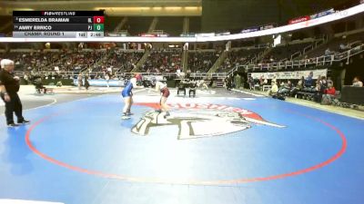 165 lbs Champ. Round 1 - Esmerelda Braman, Hadley Luzerne-2 vs Amry Errico, Port Jervis-9