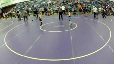 10U Boys - 56 lbs Champ. Round 2 - Leyton Boyd, Contenders Wrestling Academy vs Samuel Myatt, Fox Lake Wrestling Club