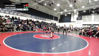 155 lbs 3rd Place Match - Layla Lorenzo, Mater Dei vs Laiyah Aguilar, Fountain Valley