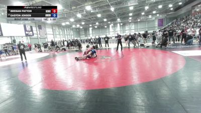 175 lbs Champ. Round 2 - Brenan Patton, Big Cat Wrestling Club vs Easton Jensen, Omak Wrecking Crew Wrestling