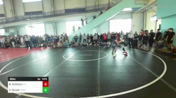 66 lbs Rr Rnd 1 - Braden Anthony, Ctc vs Camiel Guizar, Powerline WC