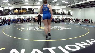 180A Champ. Round 2 - Madeline Hodges, Sacred Heart University vs Isabelle Wisenbaugh, Muskegon Community College