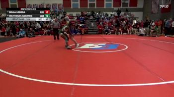 135 lbs Cons. Round 3 - Richtricia Gbeynie, Columbus Catholic, Waterloo vs Bella Lebeda, Alburnett