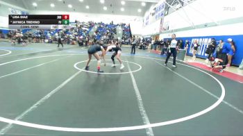 105 lbs Cons. Semi - Jaynica Trevino, Pioneer Valley vs Lisa Diaz, JW North