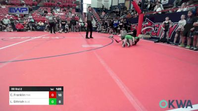 60 lbs Rr Rnd 2 - Connor Franklin, Perry Wrestling Academy vs Lawrence Gittrich, Blue Knights