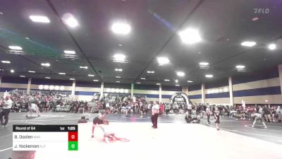 126 lbs Round Of 64 - Jahlijah Yockeman, Elite WC Hawaii vs Bergen Doolen, War Wc