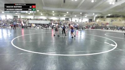 105 lbs Champ. Round 1 - Deacon Martinez, Wildcats Wrestling vs Jackson Hubbard, Smoky Bear Wrestling Club