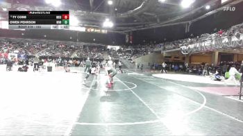 150 lbs Champ. Round 2 - Ty Cobb, Weiser vs Owen Pehrson, Riverton