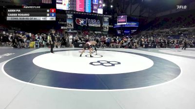 132 lbs Cons. Sub-rd Of 64 - Liam Montgomery, OH vs Jaden Weisgal, FL