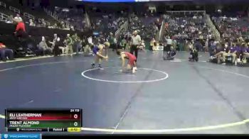 2A 113 lbs Cons. Round 3 - Eli Leatherman, West Lincoln vs Trent Almond, Mount Pleasant