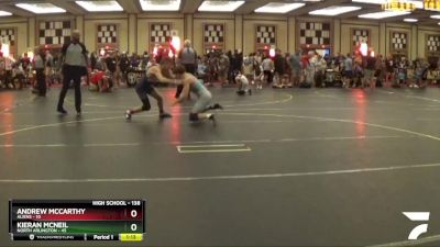 138 lbs Cons. Round 6 - Kieran McNeil, North Arlington vs Andrew McCarthy, Aliens