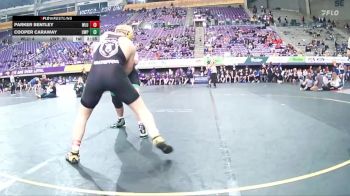 285 lbs Round 1 (16 Team) - Cooper Caraway, Wisconsin-Parkside vs Parker Bentley, West Liberty