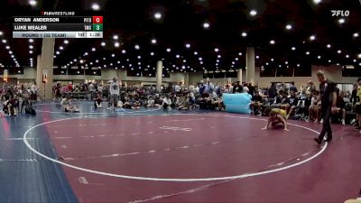 120 lbs Round 1 (32 Team) - Luke Mealer, Team Mat Clash vs Oryan Anderson, Florida Pittbulls