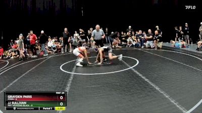 76 lbs Placement (4 Team) - Grayden Paris, POWA vs JJ Sullivan, Mat Assassins Black