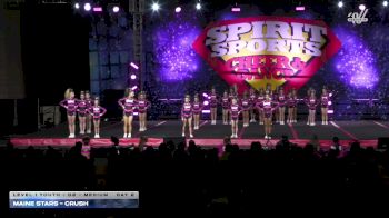 Maine Stars - Crush [2025 L1 Youth - D2 - Medium Day 2] 2025 Spirit Sports Worcester Nationals