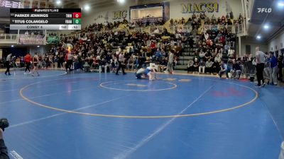 114 lbs Consy 4 - Parker Jennings, Trinity vs Titus Colangelo, Franklin Regional