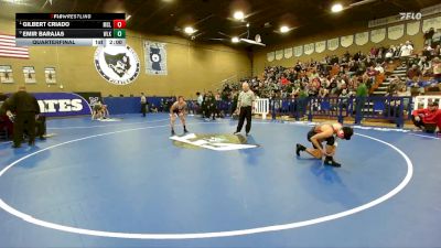 120 lbs Quarterfinal - Gilbert Criado, McLane vs Emir Barajas, Woodlake