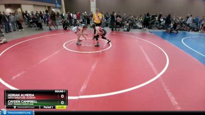 106-112 lbs Round 1 - Cayden Campbell, Best Trained Wrestling vs Adrian Almeida, Waco Wrestling Academy