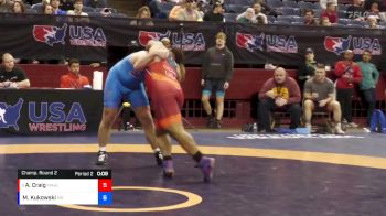 97 lbs Champ. Round 2 - Alan Vera, New York Athletic Club vs Dm Hallett, Colorado